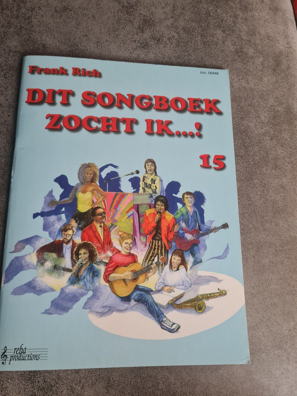Dit Songboek Zocht Ik...! - Frank Rich (Deel 15), Ophalen of Verzenden