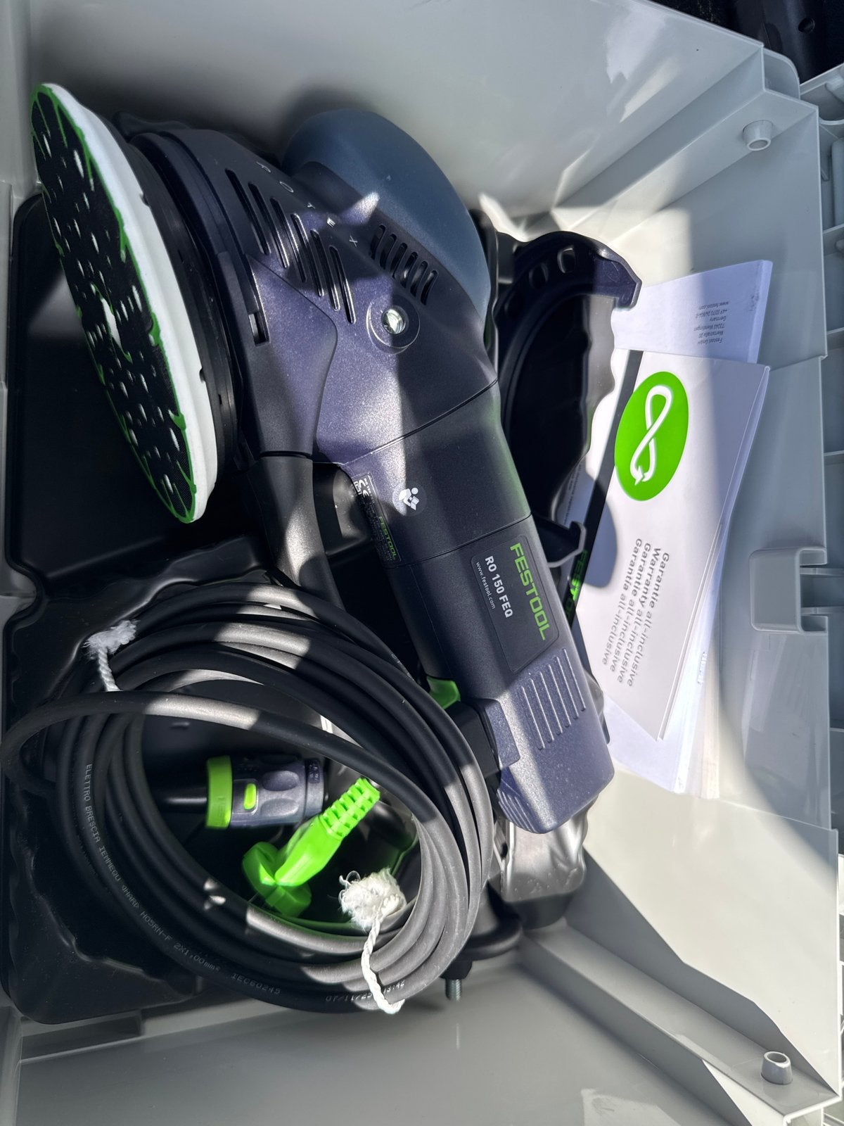 Festool RO 150 FEQ Rotex Excentrische Schuurmachine, Doe-het-zelf en Verbouw, Gereedschap | Schuurmachines, Ophalen, Nieuw, 600 tot 1200 watt
