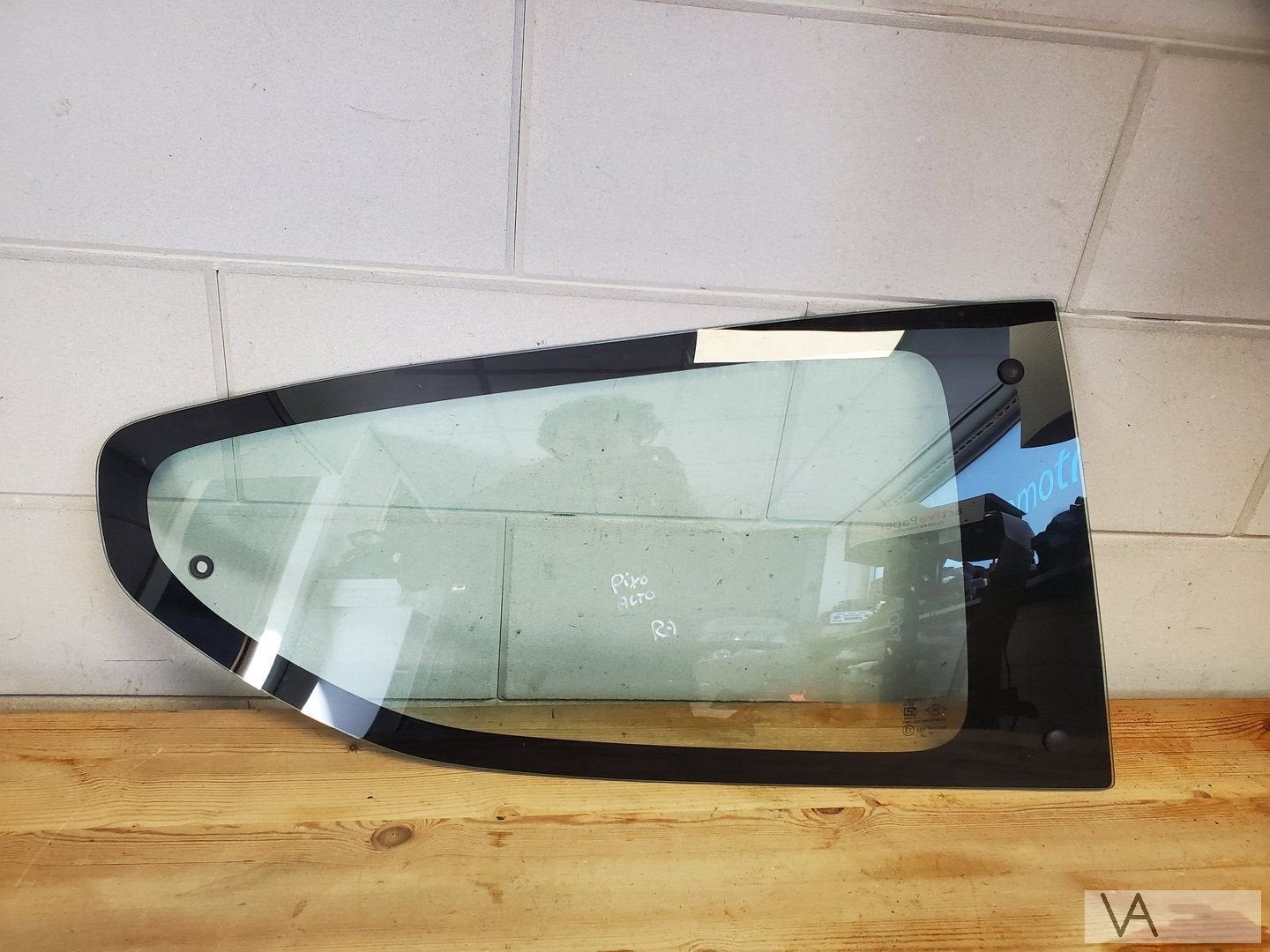 Suzuki Alto / Nissan Pixo 2009 - 2016 deurruit rechts achter, Gebruikt, -, -, Ophalen of Verzenden