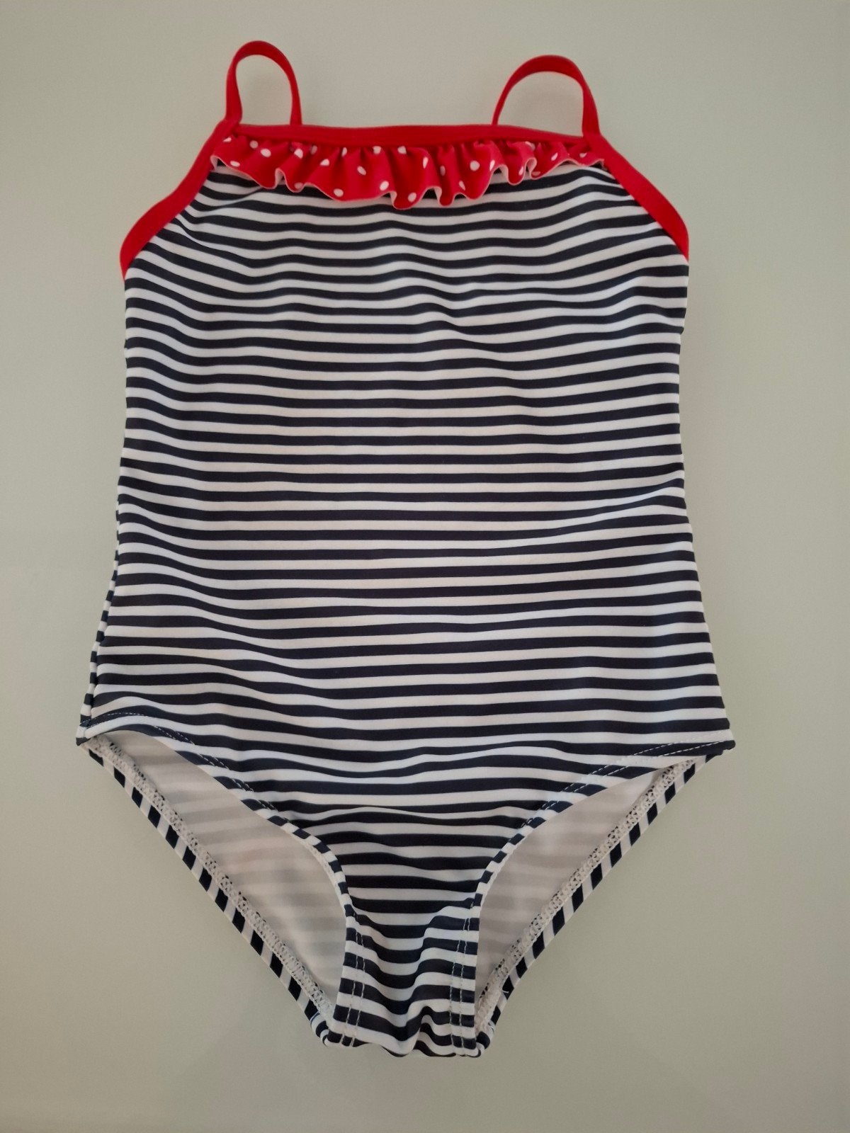 Schattig gestreept badpakje voor meisjes 18-24 maanden, Gebruikt, Meisje, Badpak, Overige maten