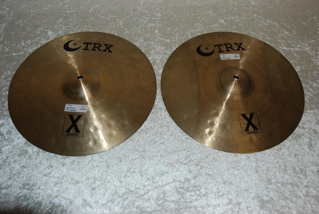 TRX X-serie hihat bekkens 985/1186gr 14 inch  <25252466>, Muziek en Instrumenten, ., Drums of Percussie, Ophalen of Verzenden