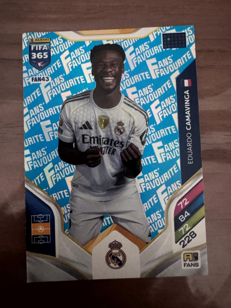 Panini FIFA 365 Adrenalyn XL 2024 Eduardo Camavinga, Hobby en Vrije tijd, Stickers en Plaatjes, Ophalen of Verzenden, Nieuw