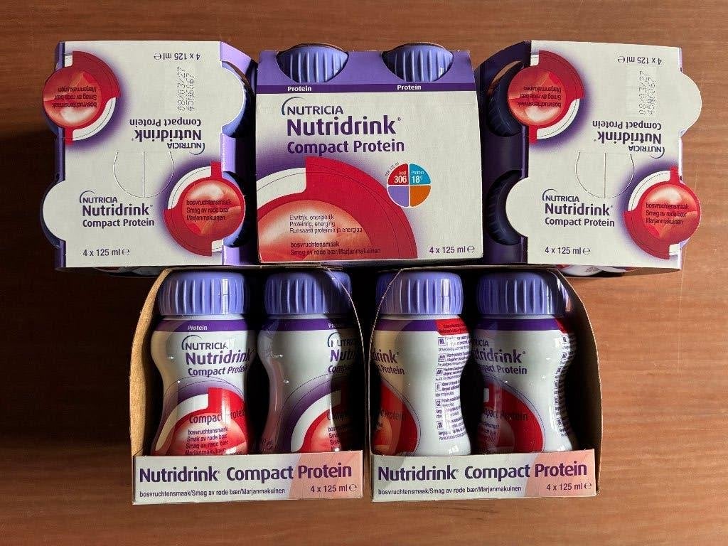 20x Nutridrink compact protein bosvruchtensmaak 125ml, Ophalen of Verzenden