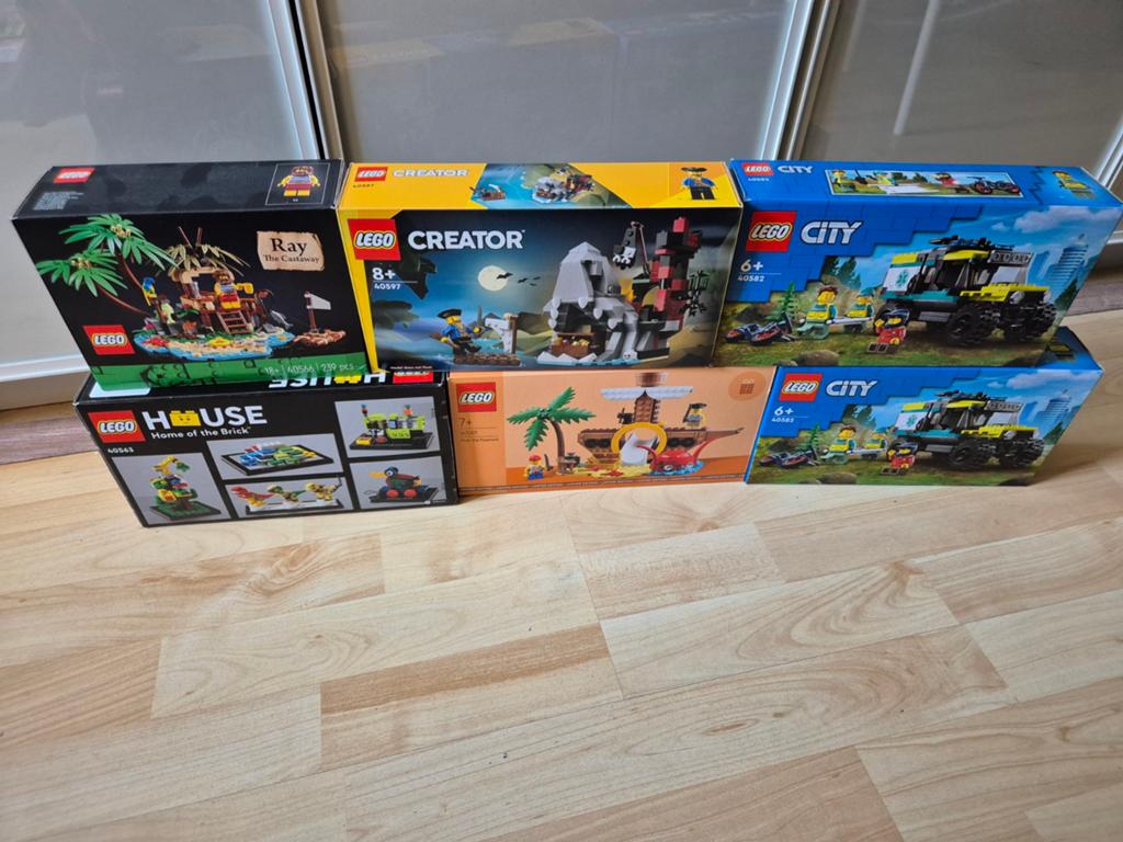 Lego diverse GWP sealed, Overige thema's, Lego, Nieuw, Ophalen of Verzenden