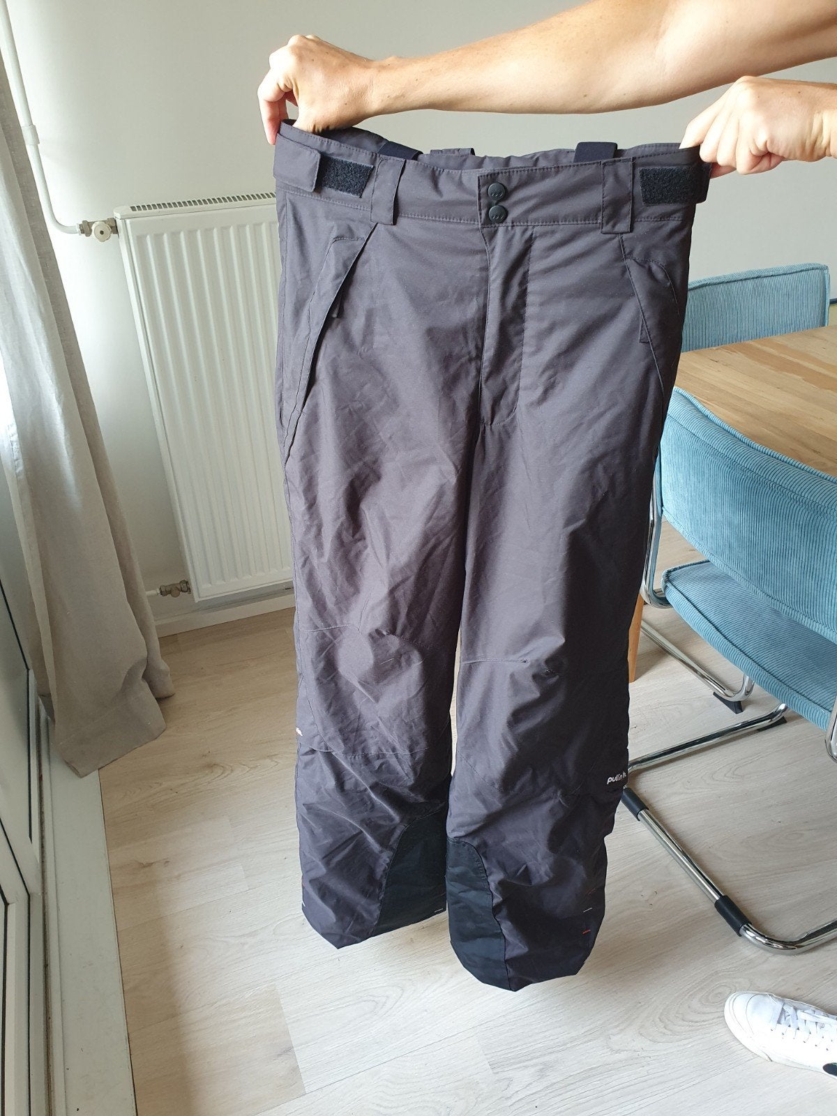 Wed'ze Skibroek Heren Maat S - Zwart, Kleding | Heren, Ophalen, Zo goed als nieuw, Broek