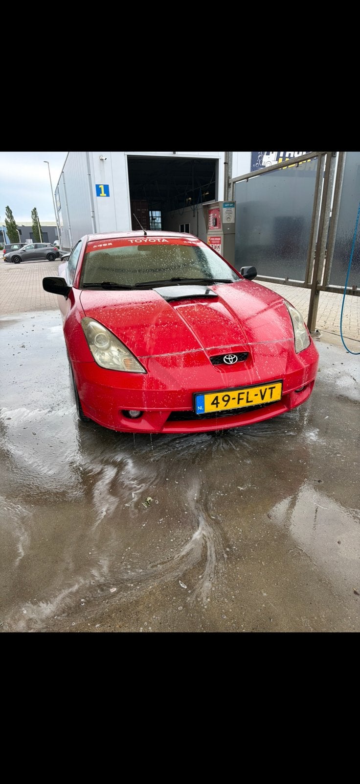 Toyota Celica 1.8 16V Vvti 2000 Rood, Auto's, Zwart, 4 stoelen, 49 €/maand, Origineel Nederlands