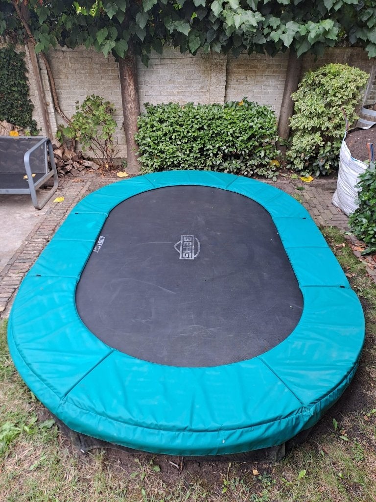 BERG Trampoline Grand Champion Inground, Ophalen, Gebruikt