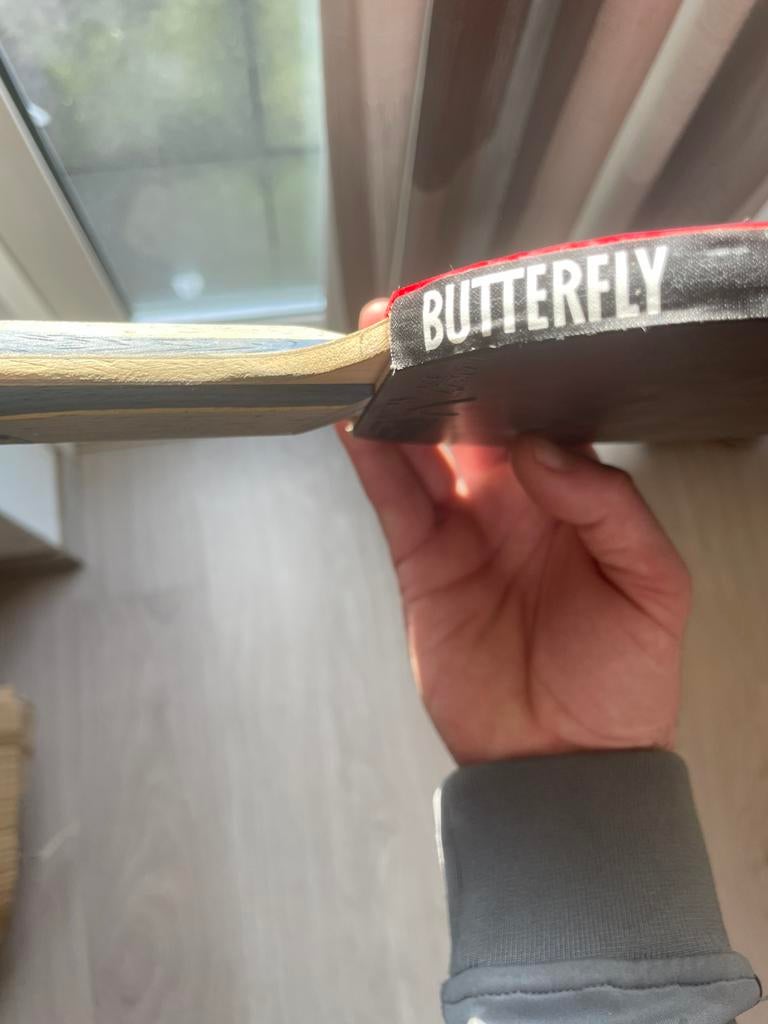 Tafeltennis, top batje, Sport en Fitness, Tafeltennis, Ophalen of Verzenden, Zo goed als nieuw, Net, Batje(s) of Balletje(s)