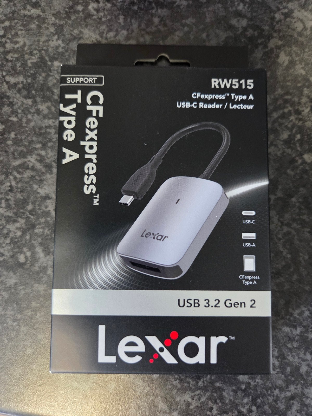 Lexar CFexpress Type A Kaartlezer USB-A & USB-C, Ophalen of Verzenden, Zo goed als nieuw, Lexar