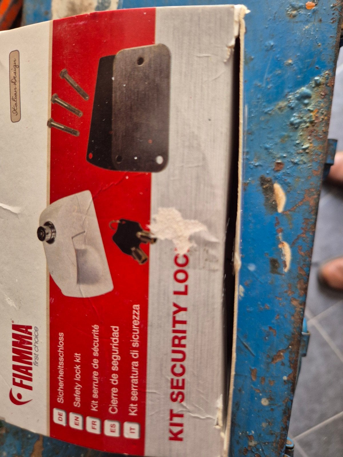 Fiamma Kit Security Lock - Veiligheidsslot voor Camper/Carav, Ophalen of Verzenden, Nieuw, Overige materialen, Slot