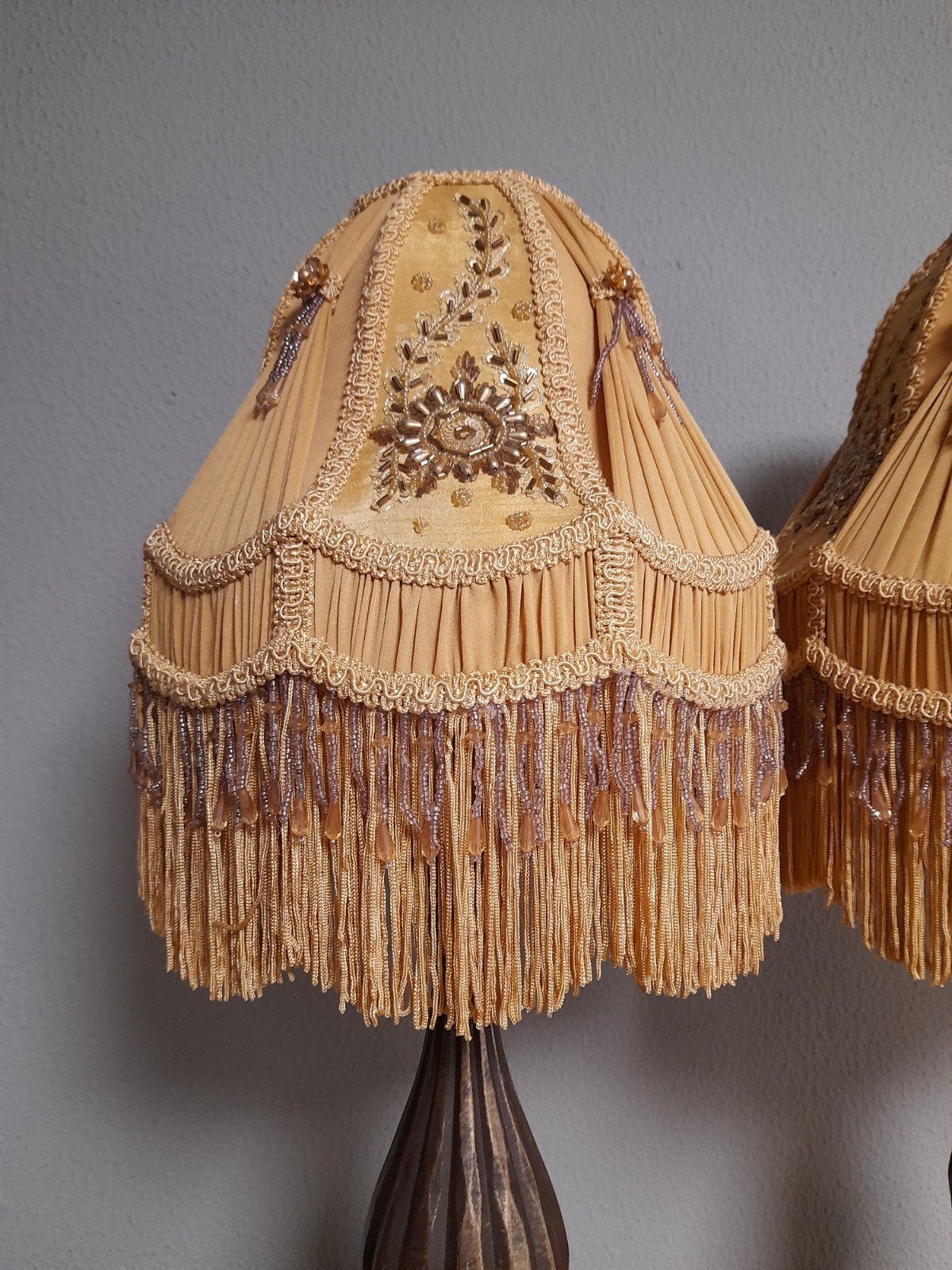 baroque lampen kappen 170.00 p.s, Huis en Inrichting, Lampen | Lampenkappen, Ophalen, Zo goed als nieuw, Rechthoekig