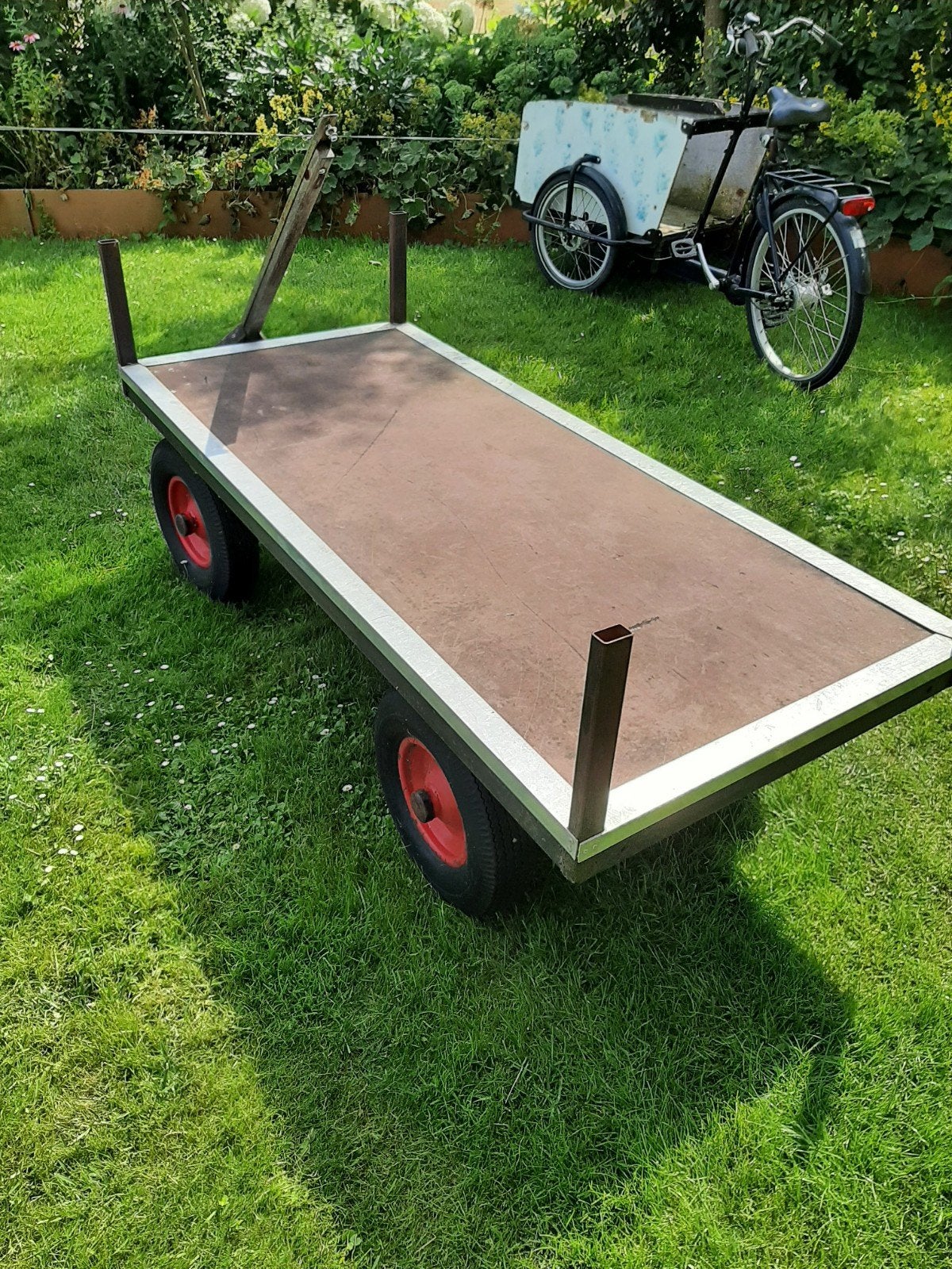 77x176, Doe-het-zelf en Verbouw, Transportwagens, 100 liter of meer, Ophalen, Transportkar