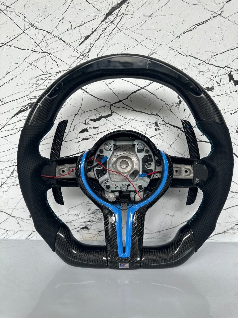 BMW F-series stuurwiel carbon nappaleder flippers LED gloss, Ophalen of Verzenden, Nieuw, BMW