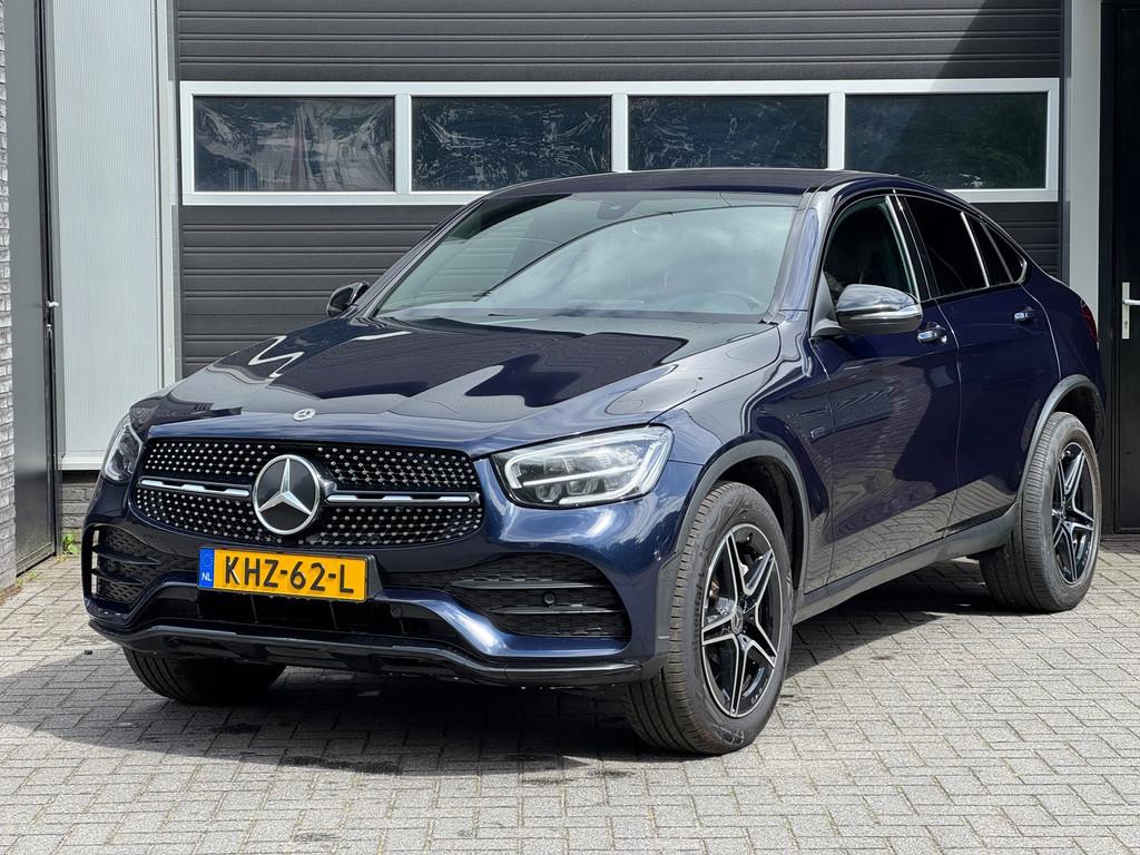 Mercedes-Benz GLC-klasse Coupé 300de Coupe 4MATIC AMG Sport, Gebruikt, 2000 kg, Blauw, Bedrijf