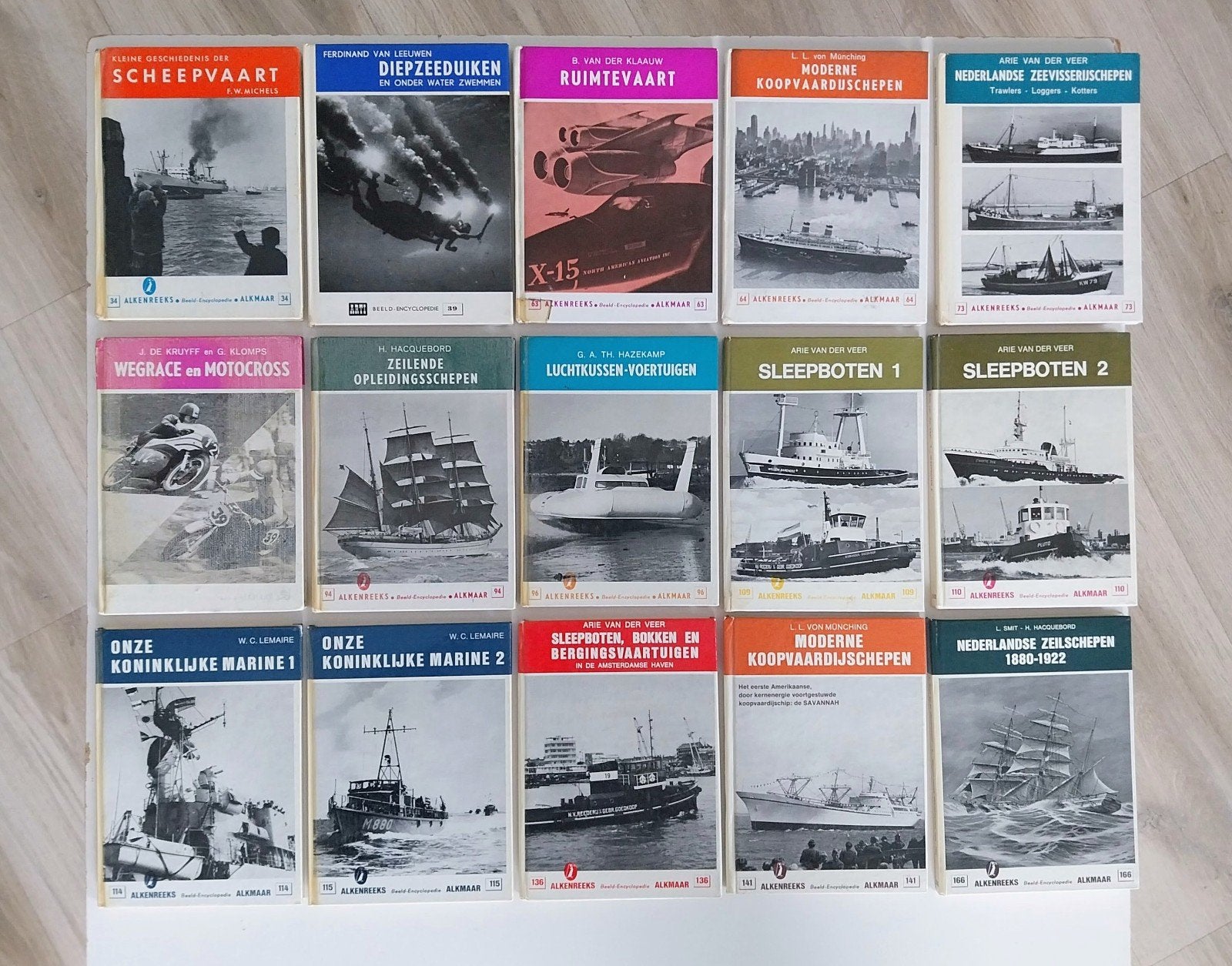 15 boekjes uit de Alkenreeks., Ophalen of Verzenden, Overige onderwerpen