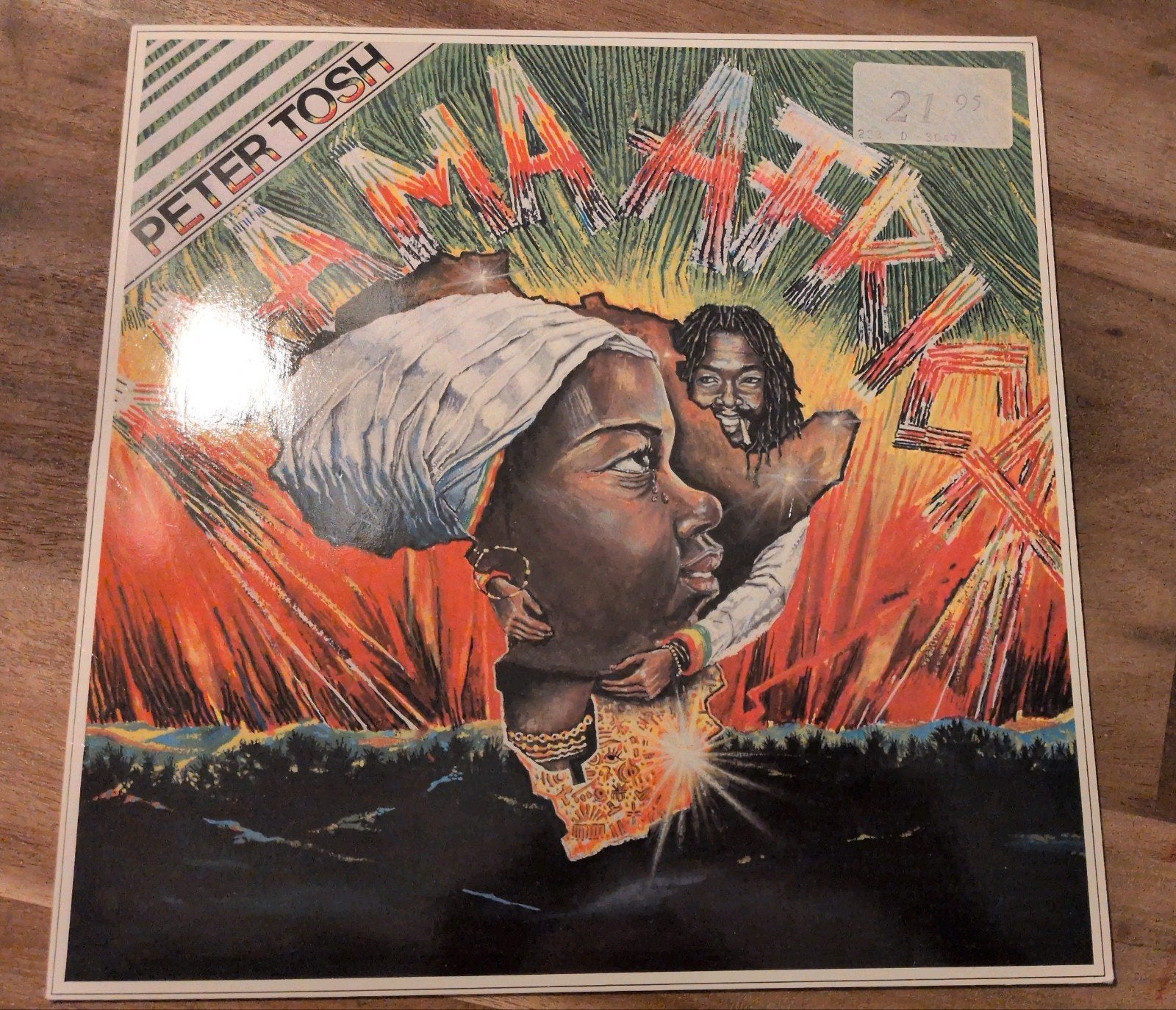 Peter Tosh - Mama Africa (LP, 1983) Reggae Vinyl, Ophalen of Verzenden, Reggae, Gebruikt, Album