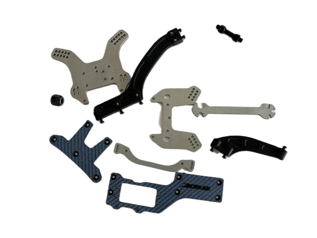 Restant X-ray XB8 onderdelen rc auto, Verzenden, Gebruikt, Overige schalen, Onderdeel