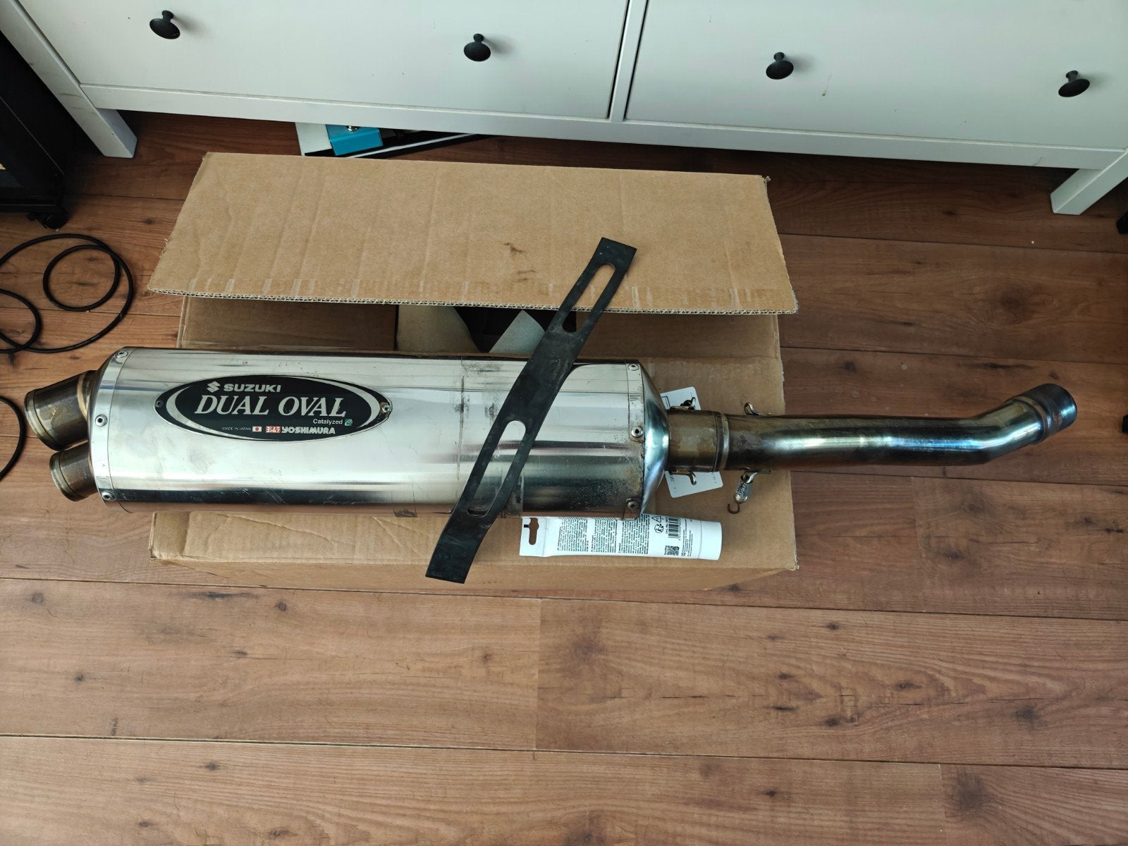 Yoshimura Dual Oval (Bandit 600), Motoren, Ophalen, Gebruikt