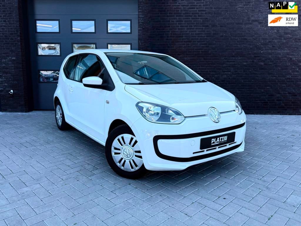 Volkswagen Up! 1.0 move up! BlueMotion | Airco | NAP | APK, Auto's, Voorwielaandrijving, Euro 5, Stof, Gebruikt