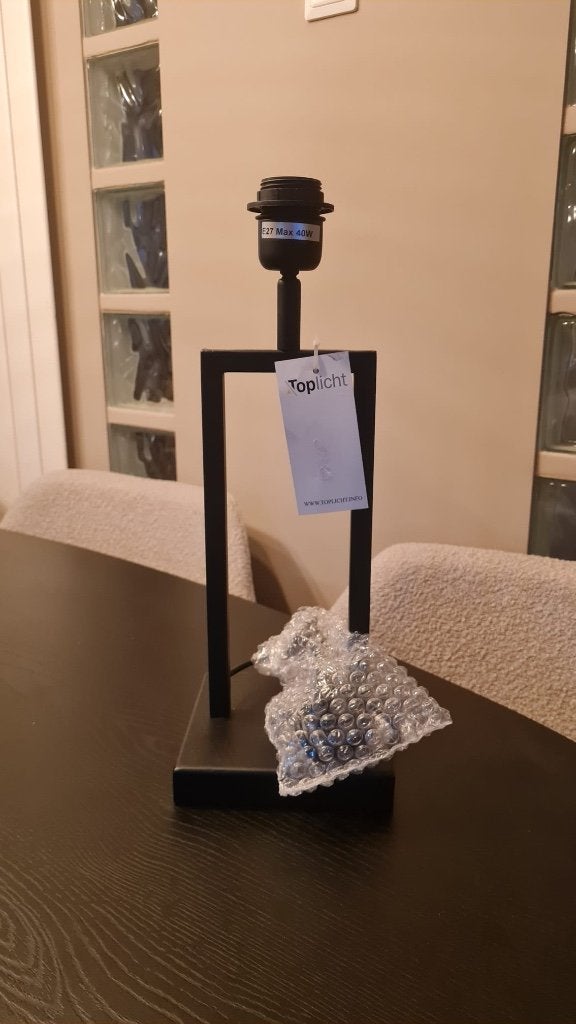 Lampenvoet Toplicht, Overige merken, Nieuw, Sfeerlamp, Zwart