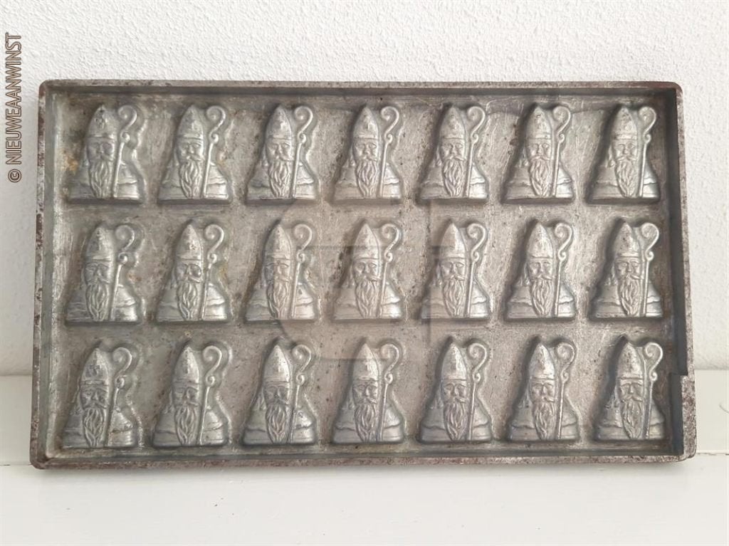Nostalgische Jamin gietmal chocoladevorm Sinterklaas, 28cm, Verzenden, Gebruikt