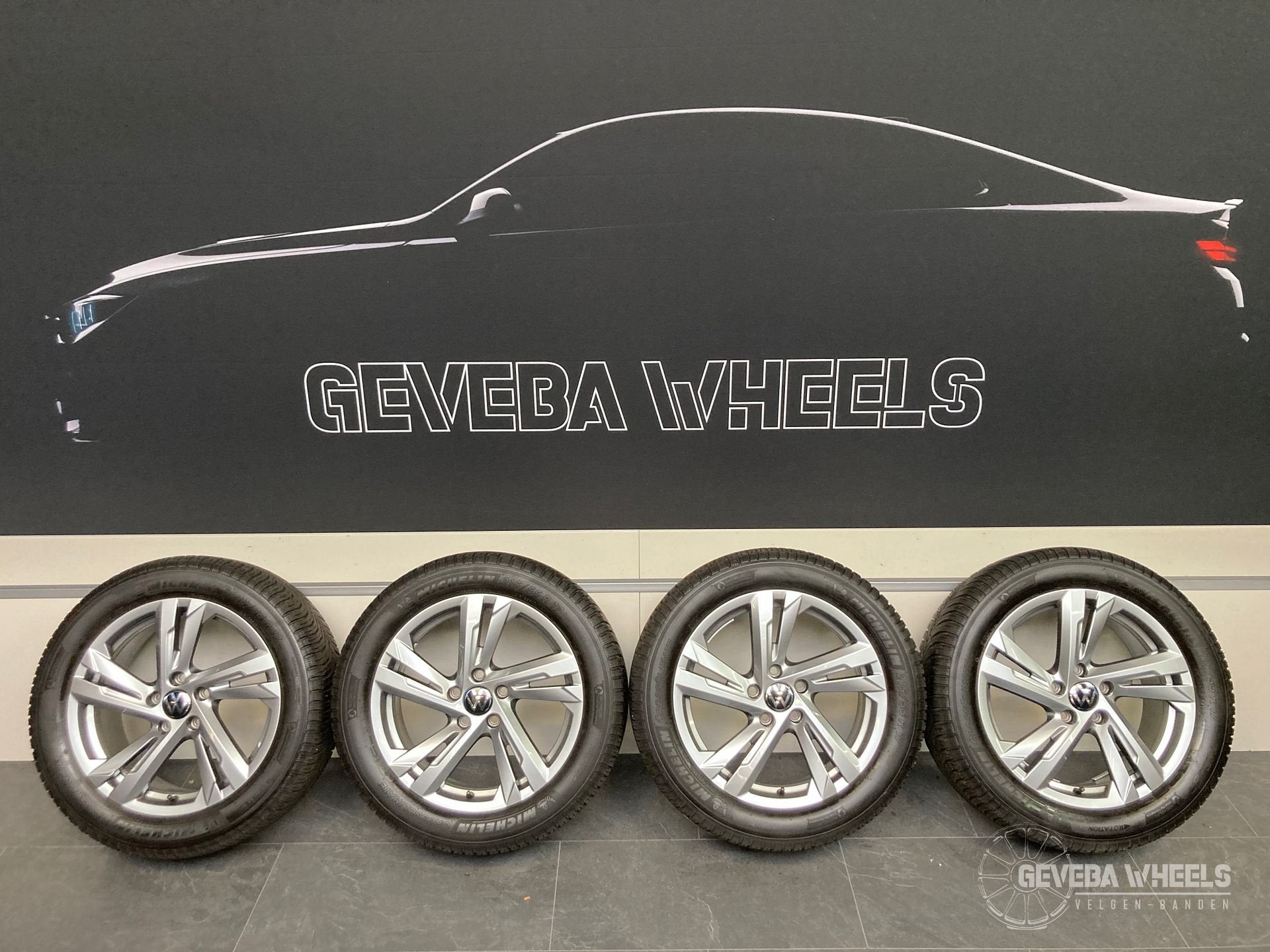 17” originele Volkswagen T-roc velgen allseason banden 5x112, Auto-onderdelen, Banden en Velgen, -, -, Banden en Velgen, 17 inch
