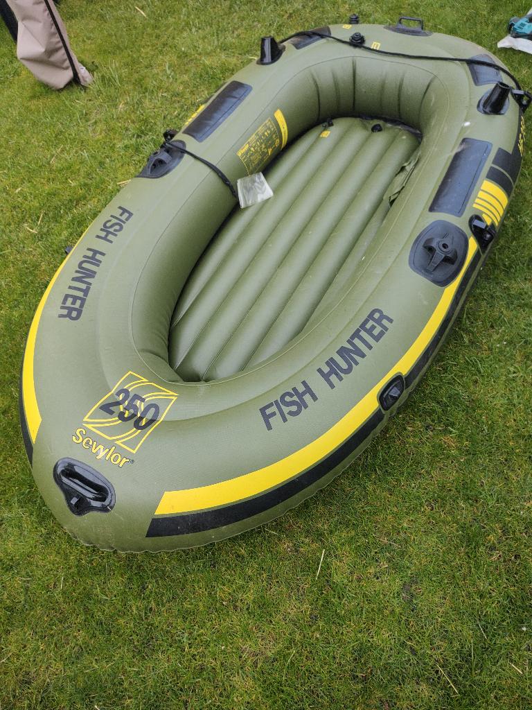 Sevylor Fish Hunter 250 rubberboot, Kinderen en Baby's, Ophalen, Gebruikt