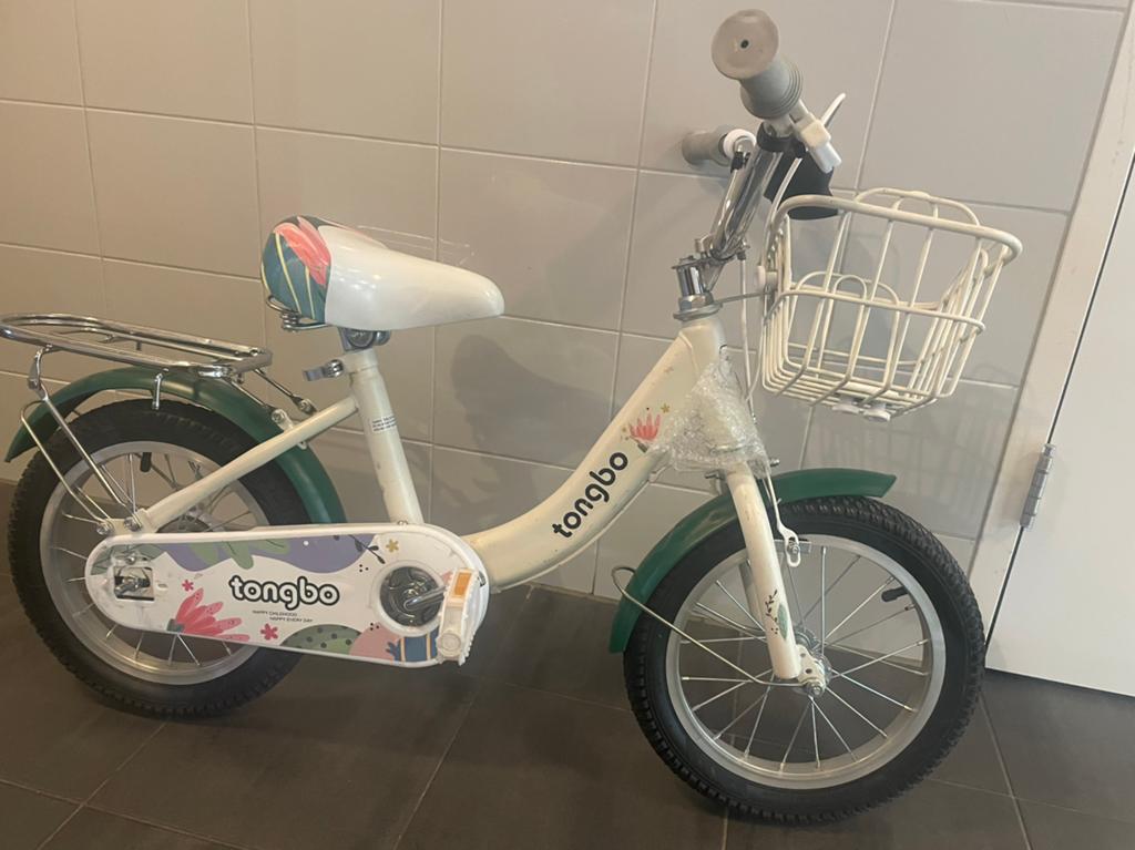 Kinderfiets Tongbo 14 inch – zo goed als nieuw, Fietsen en Brommers, Fietsen | Kinderfietsjes, Ophalen of Verzenden, Zo goed als nieuw
