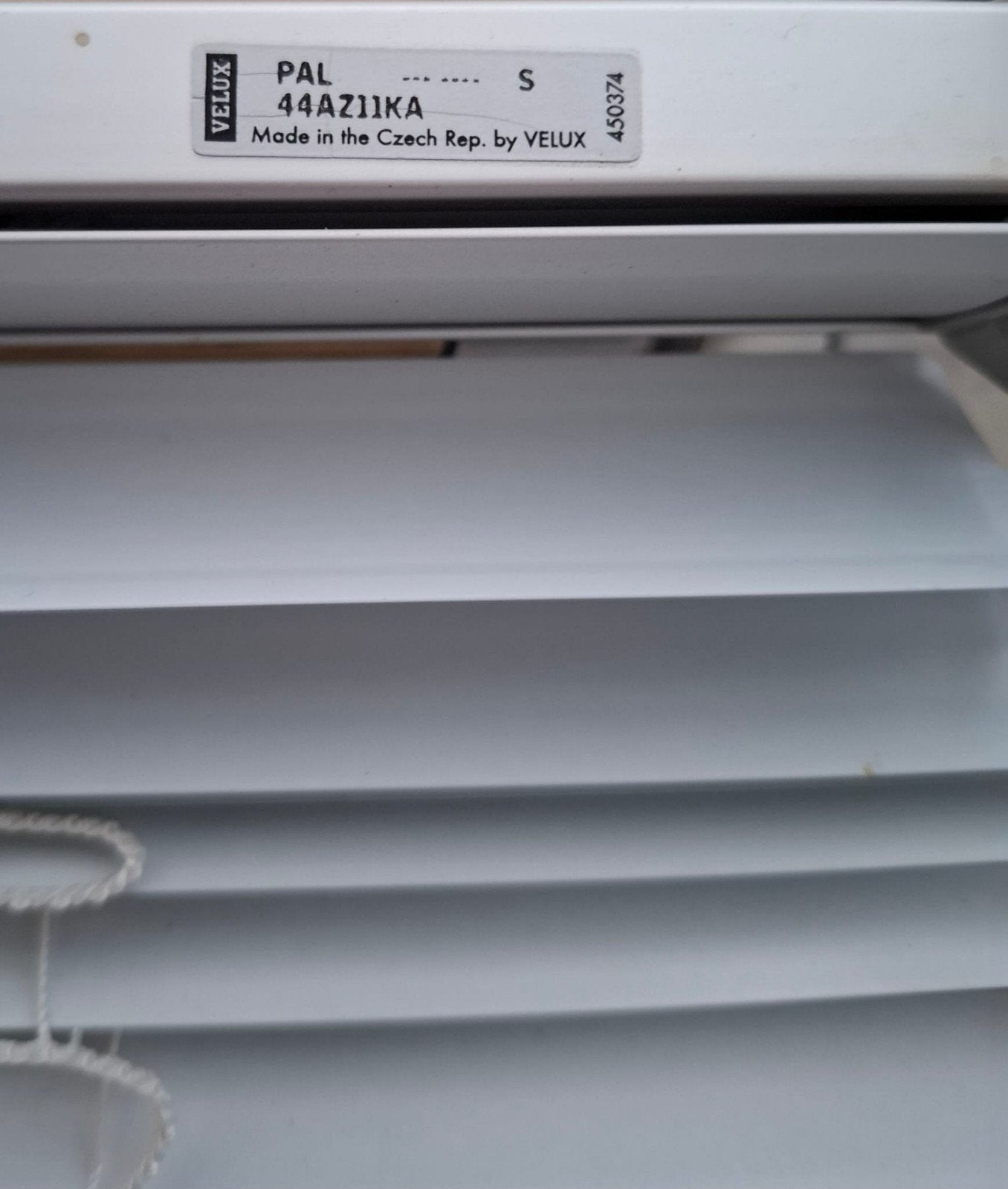 Velux dakraam jaloezie, 80 tot 120 cm, 80 tot 120 cm, Ophalen of Verzenden, Zo goed als nieuw