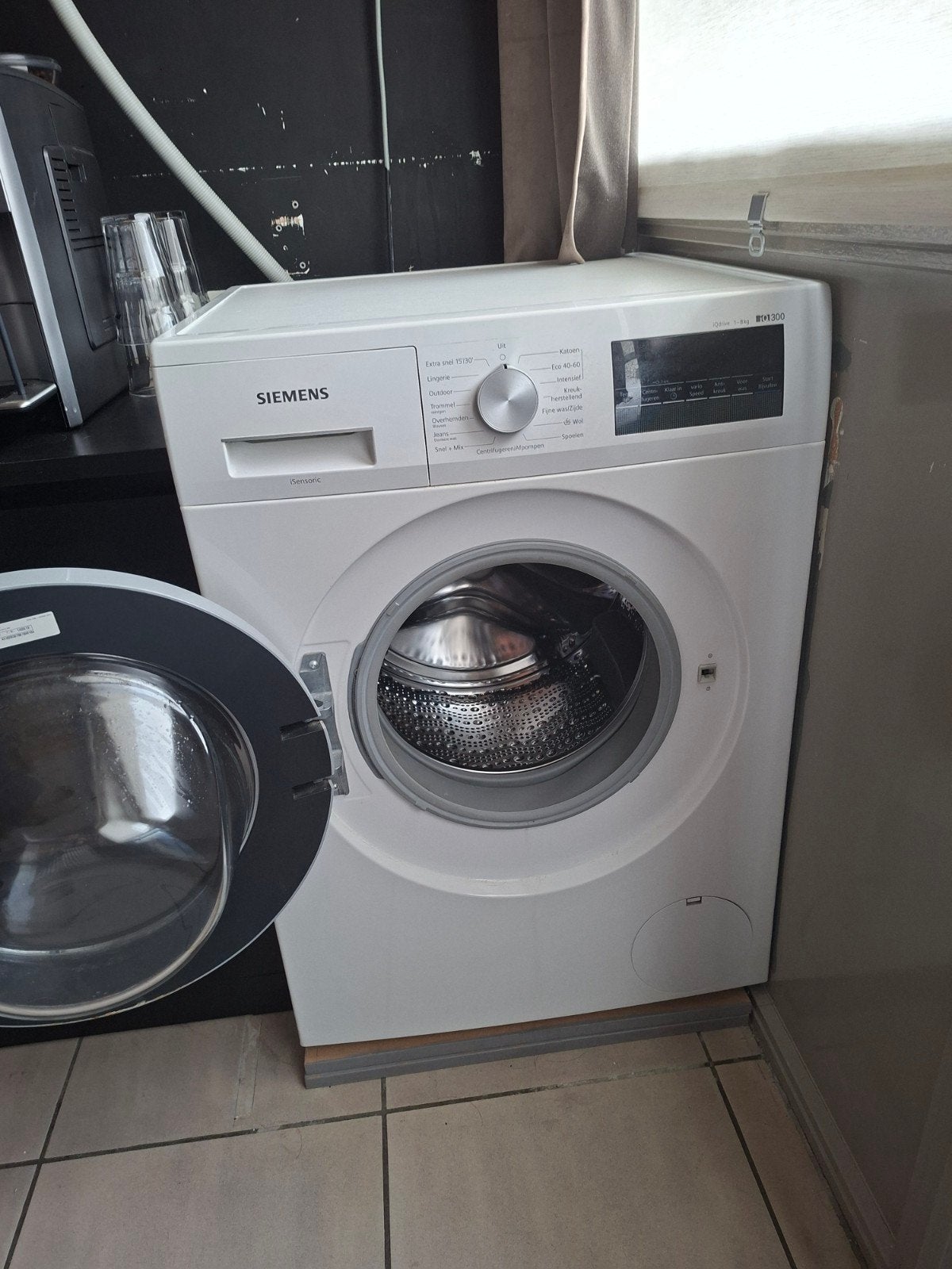 Siemens wasmachine 8 kilo trommel op halen na 20 september, Ophalen, Gebruikt, Voorlader, Kort programma