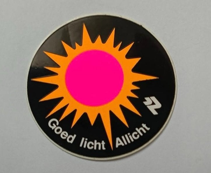 Sticker Veilig verkeer Nederland (Goed licht allicht), Ophalen of Verzenden, Zo goed als nieuw, Bedrijf of Vereniging
