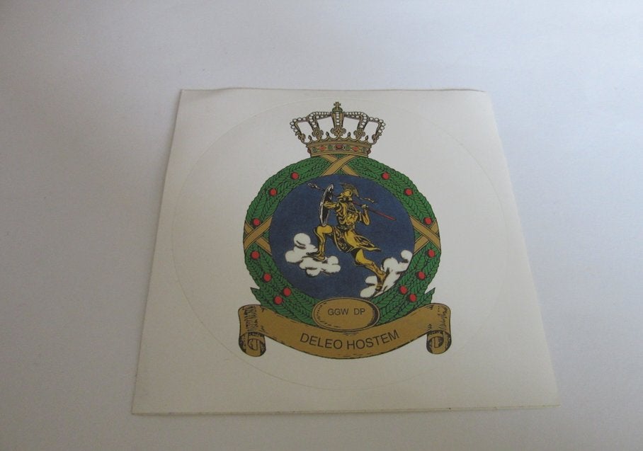 Groep Geleide Wapens De Peel sticker, Verzenden, Luchtmacht, Nederland, Overige typen
