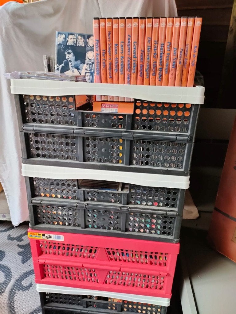 Complete Elvis collectie en meer cd's en dvd's, Ophalen