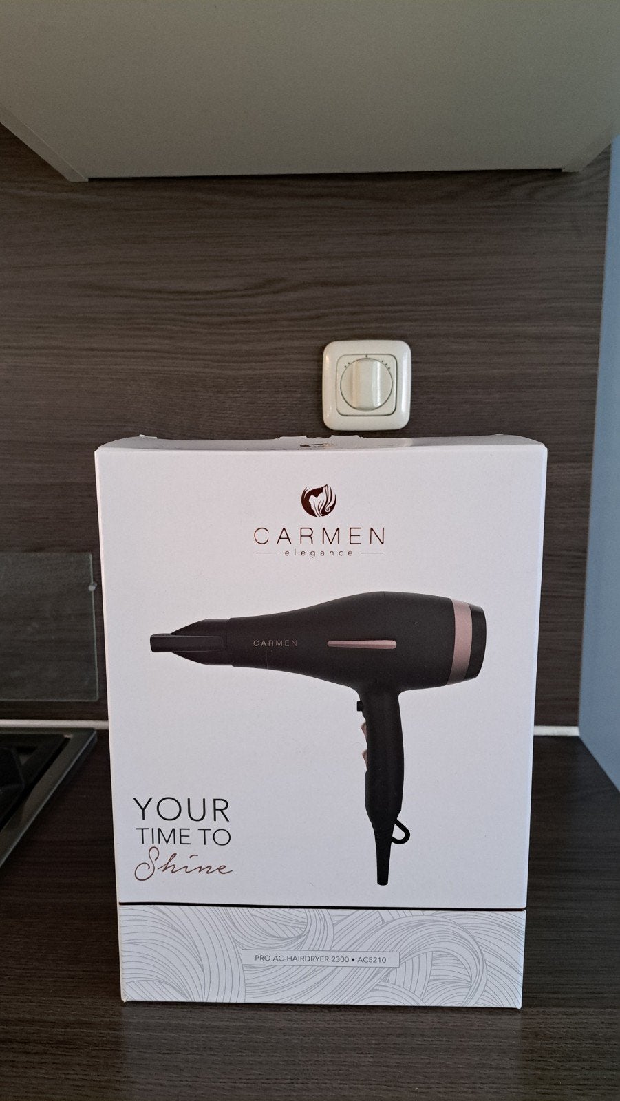 Carmen Elegance PRO AC-HAIRDRYER 2300W Föhn nieuw in doos, Ophalen of Verzenden, Nieuw, Haarverzorging