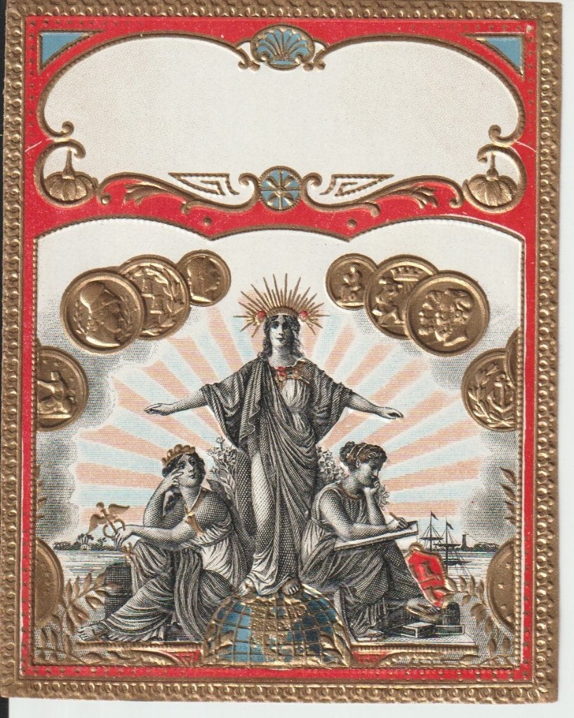 etiket R - 2435b    sigarenbanden, Ophalen of Verzenden, Zo goed als nieuw, Sigarenbandjes