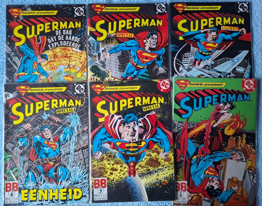 SUPERMAN / SUPERMAN SPECIAL. BALDAKIJN. 3 EURO PER STUK., Boeken, Strips | Comics, Meerdere comics, Ophalen of Verzenden, Zo goed als nieuw