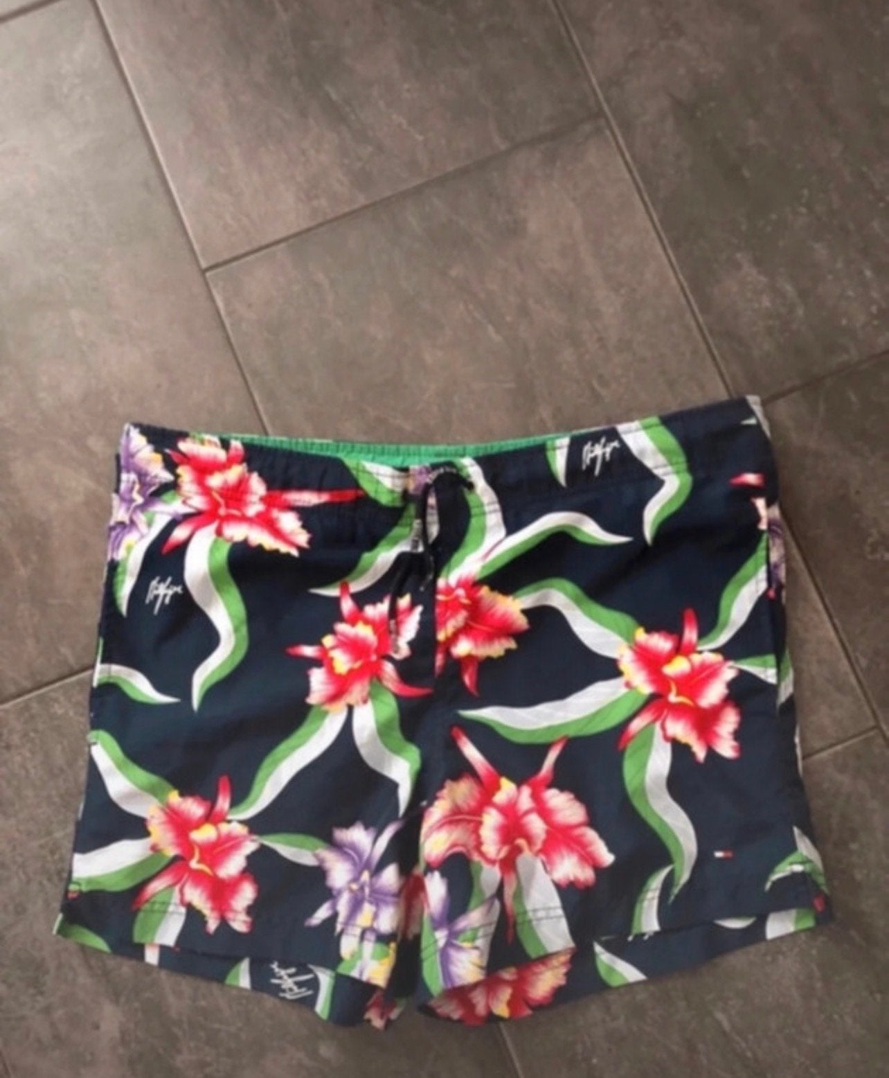Tommy Hilfiger Zwemshort met bloemenprint, Ophalen of Verzenden, Maat 46 (S) of kleiner, Meerkleurig, Zwemshort