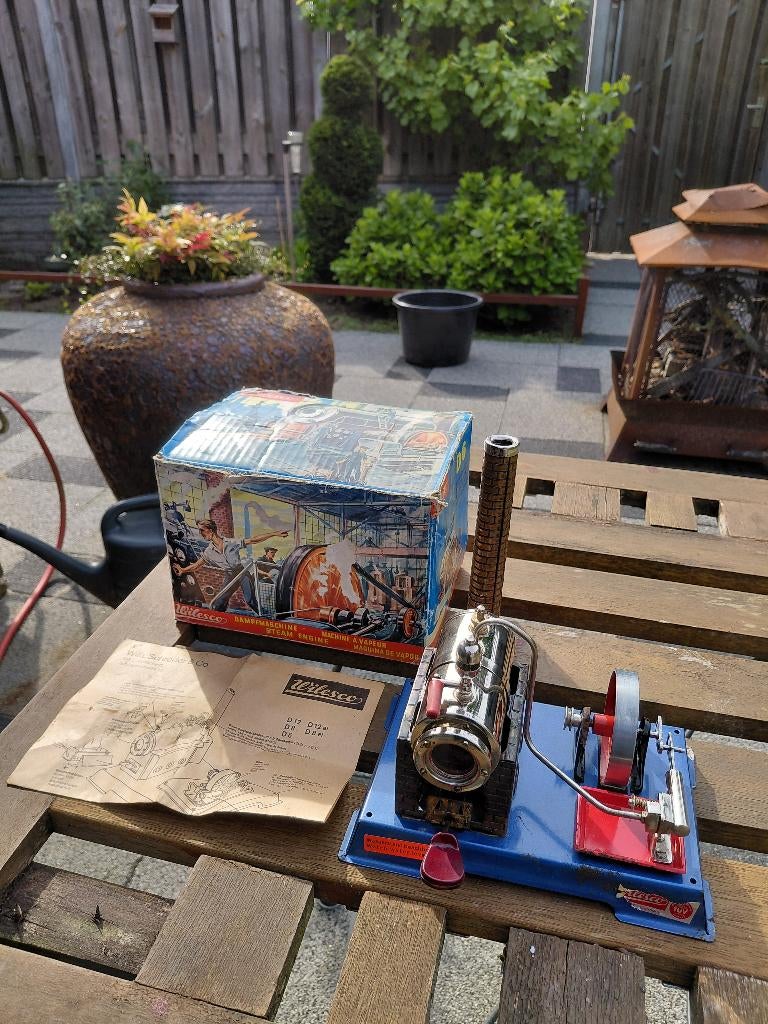 Wilesco D6, Antiek en Kunst, Antiek | Speelgoed, Ophalen of Verzenden