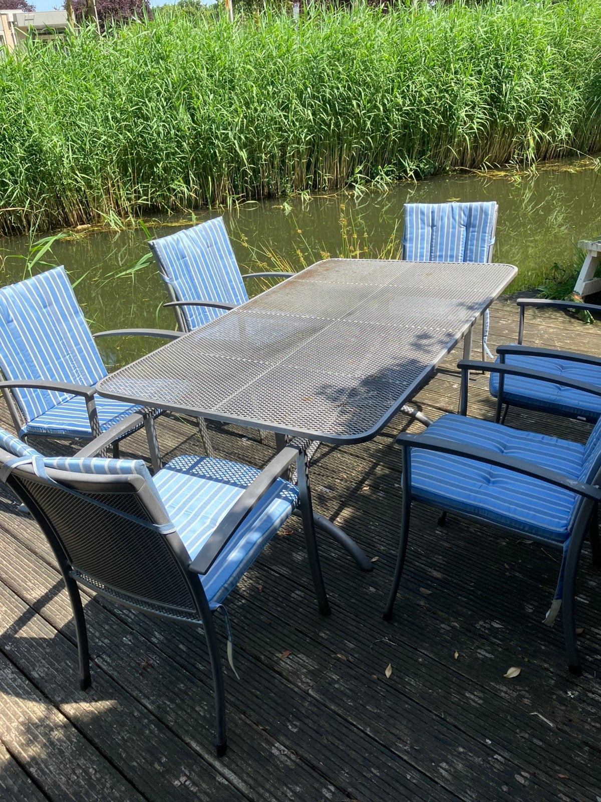 Tuinset 6 persoons, Ophalen, Overige materialen, Gebruikt, 6 zitplaatsen