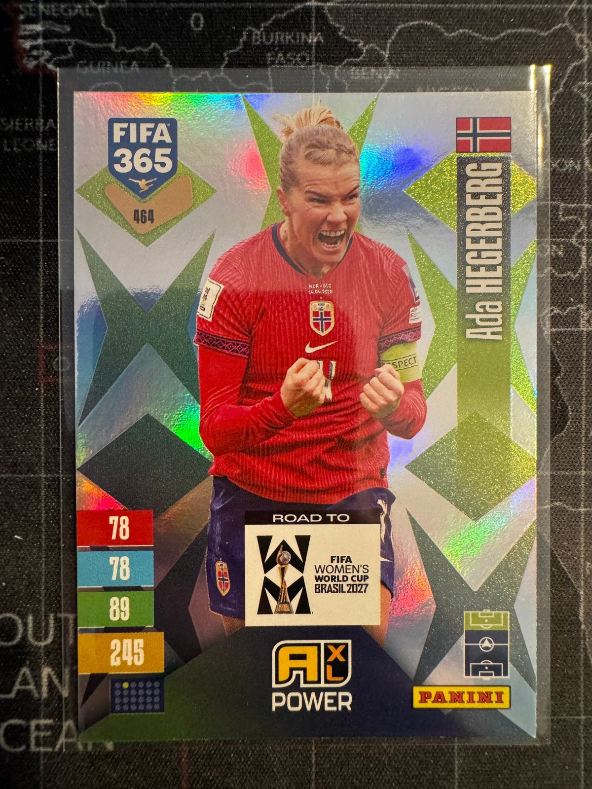 Panini FIFA 365 2027 Ada Hegerberg Nordic Exclusive #464, Ophalen of Verzenden, Nieuw, Buitenlandse clubs, Spelerskaart