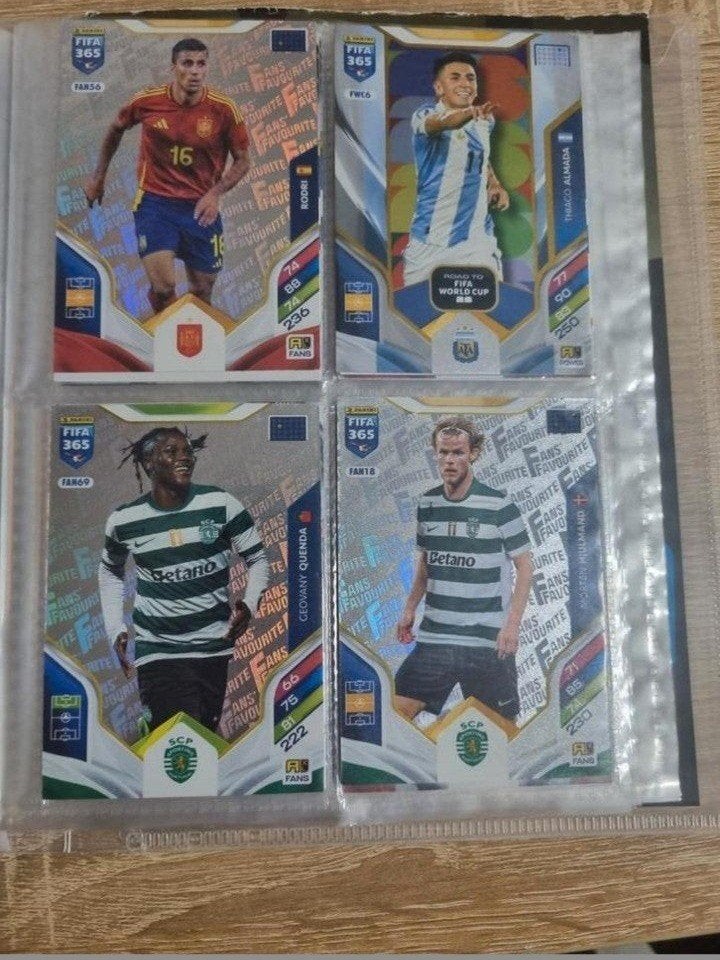 FIFA 365 Voetbalplaatjes Collectie - 4 Zeldzame Kaarten, Ophalen, Zo goed als nieuw, Buitenlandse clubs, Spelerskaart