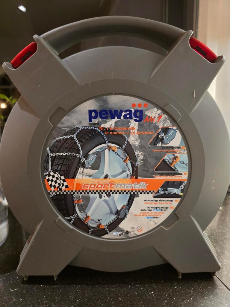 Pewag Sportmatik SMX 73 Sneeuwkettingen, Auto diversen, Sneeuwkettingen, Ophalen, Zo goed als nieuw
