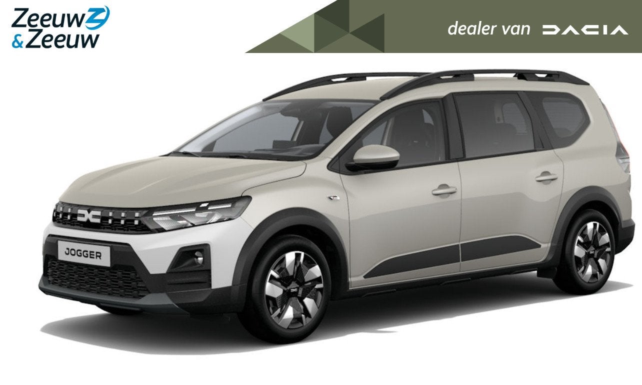 De nieuwe Dacia Jogger TCe 110 expression l Nu te bestellen, Auto's, Voorwielaandrijving, 12 maanden, Stof, Euro 6