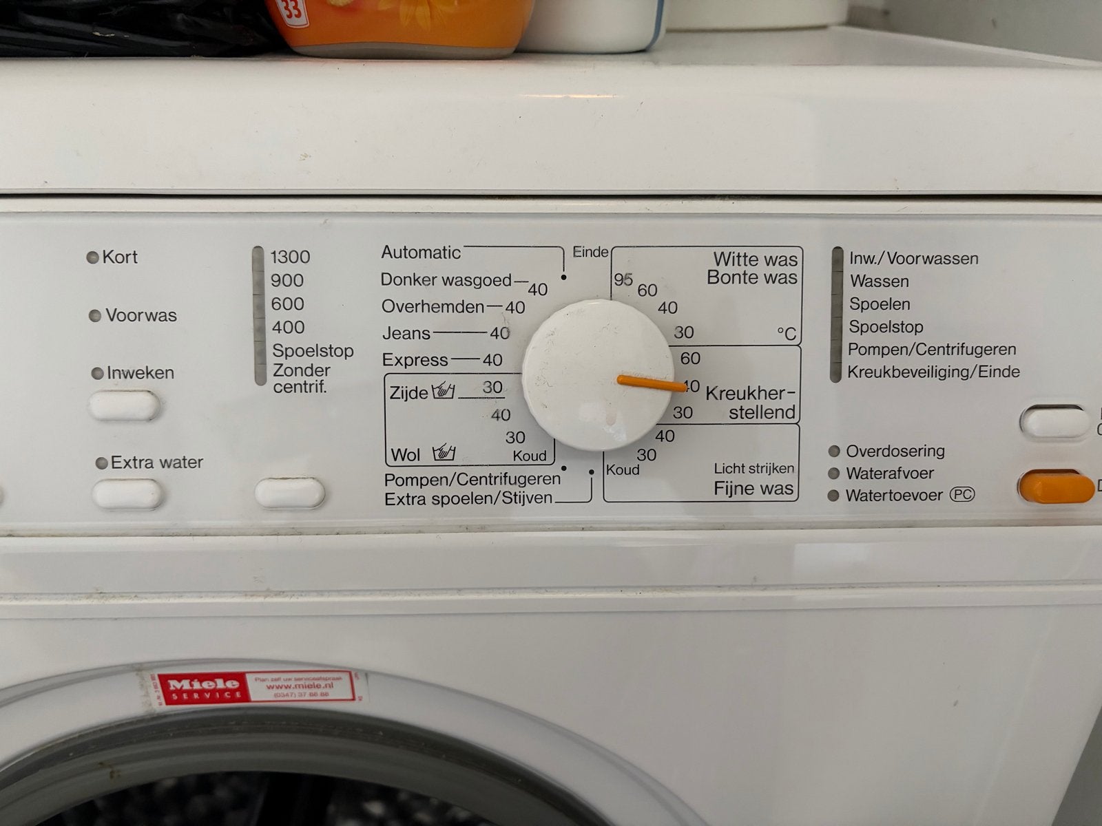 Miele Vitality Voorlader Wasmachine, Witgoed en Apparatuur, Wasmachines, Ophalen, Gebruikt, Voorlader, 85 tot 90 cm
