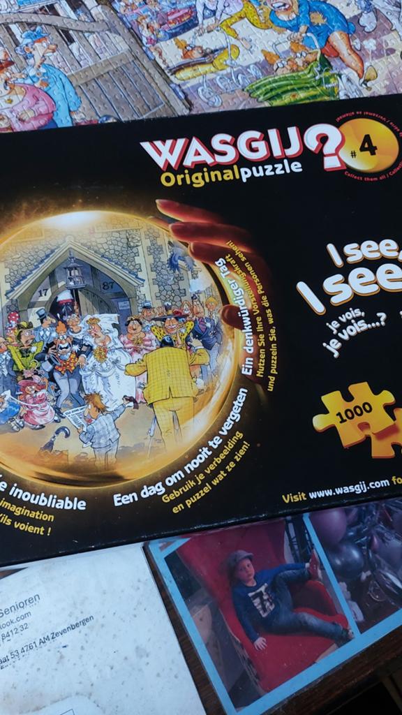 Wasgij 1000, Hobby en Vrije tijd, Denksport en Puzzels, Ophalen of Verzenden, 500 t/m 1500 stukjes, Zo goed als nieuw