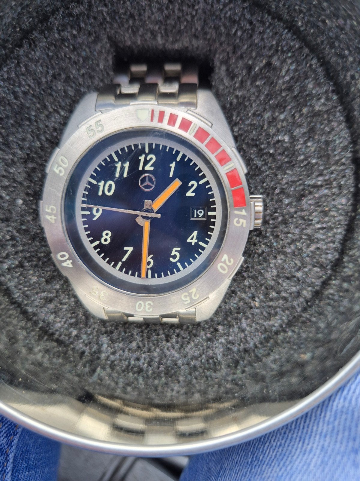 Zeldzaam Mercedes-Benz Verzamelhorloge – C-Klasse Introducti, Sieraden, Tassen en Uiterlijk, Horloges | Heren, Staal, Staal, Polshorloge