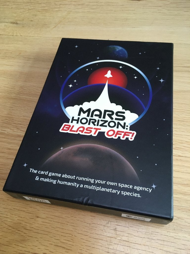 Mars Horizon: Blast off! (kickstarter), Drie of vier spelers, Ophalen of Verzenden, Zo goed als nieuw