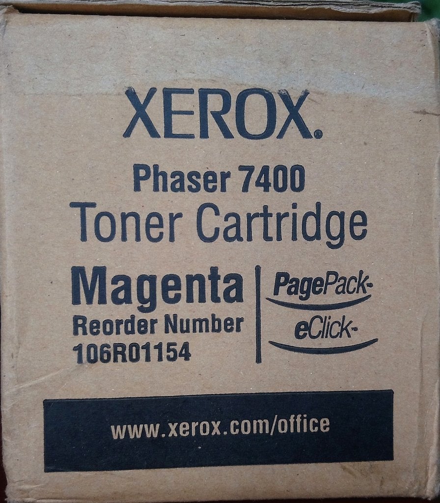 Orig. Xerox toner cartridge 106R01154 Phaser 7400 Magenta, Ophalen of Verzenden, Nieuw, Toner, Xerox