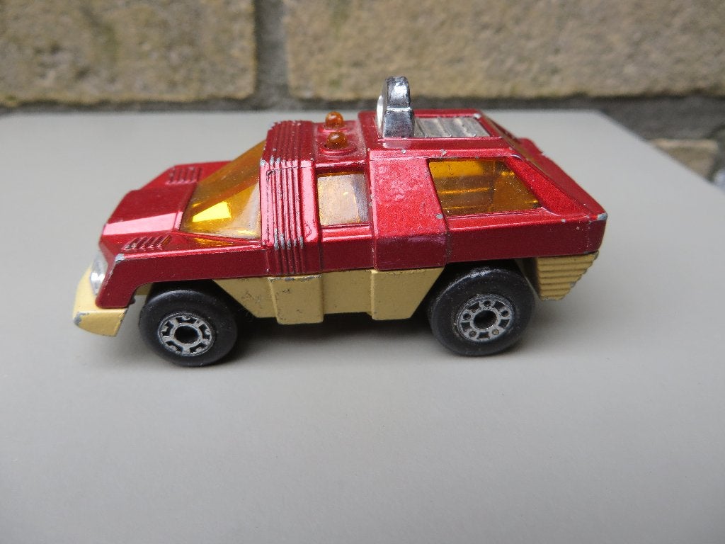 Matchbox No 59 Planet Scout ROOD, Ophalen of Verzenden, Gebruikt, Auto