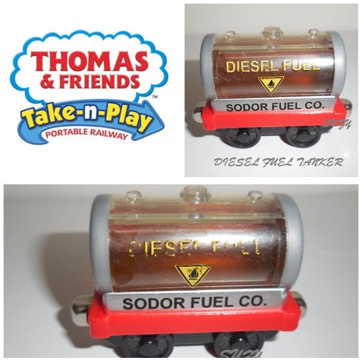 Thomas de Trein Take n Play, Oil Car, Ophalen of Verzenden, Gebruikt